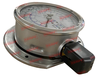 Preview: 144754 Kempf Manometer (360)  Beladem. m. Tonneneint.